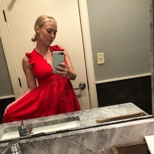 Size 2 // Red Dress // Free People